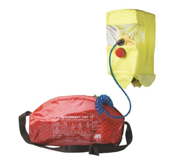 ** Services for EEBD set, hood inspection, refill B.air, valve test, hose,  *cert AS23 #003023