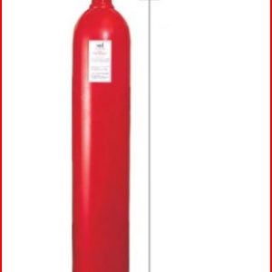 Cylinder CO2 fire fighting 68L for 45kg co2 K2 valve