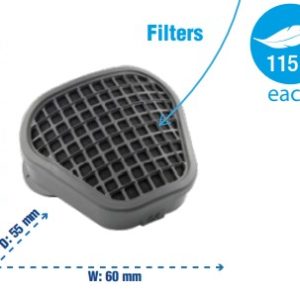 Replacement Filters Elipse ABEK1 RD GVS SPR489