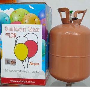 Helium Balloon Gas with 13L disposable cylinder for 50pcs