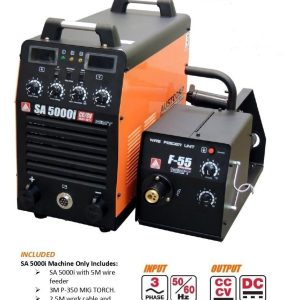 AustCorp SA5000i
Processes :
MIG / Stick / DC Tig / Flux-Cored