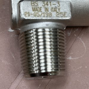 valve BS3 Sanosub italy chrome plated #4004