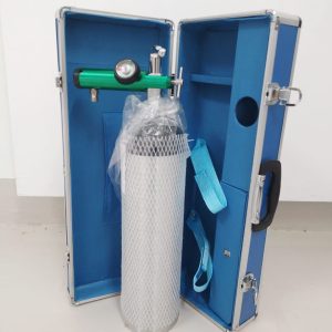 medical Oxygen set with 2.9L aluminium Cylinder and case
