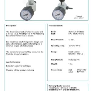 Regulator Hornung EF 12 Metering Valve