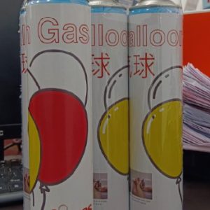 Helium Balloon Gas with 4 disposable aerosol can for 5 pcs of balloon