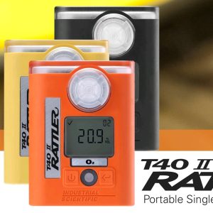 T40 II Rattler™ Portable Single Gas Monitor and T-Dock™  IR