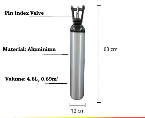 aluminium cylinder 4.6L